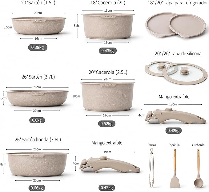 12-Piece Non-Stick Cookware Set