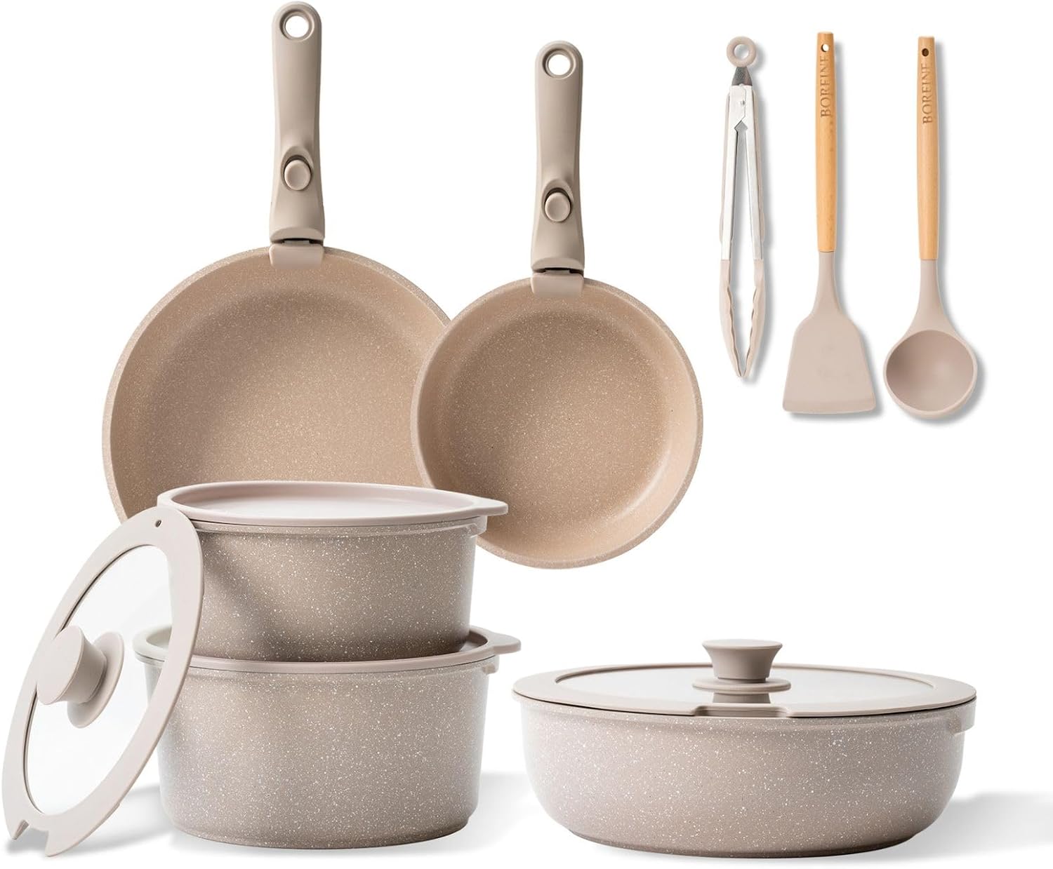 12-Piece Non-Stick Cookware Set
